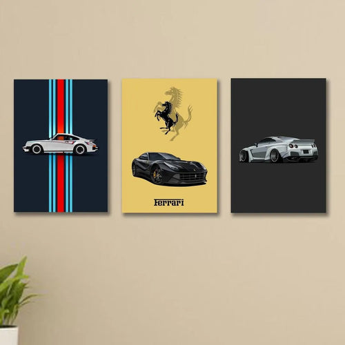 Cars Design Wall Art & Paintings