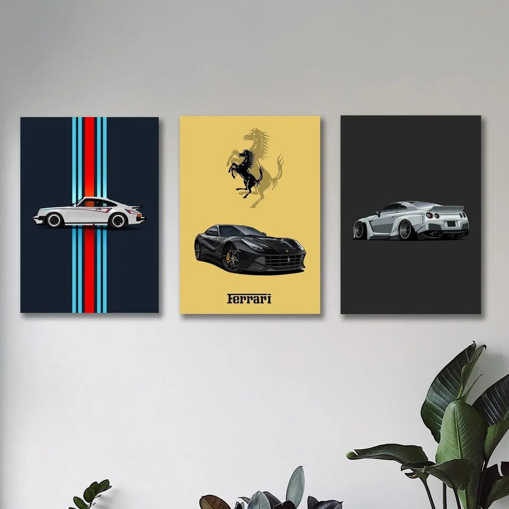 Cars Design Wall Art & Paintings