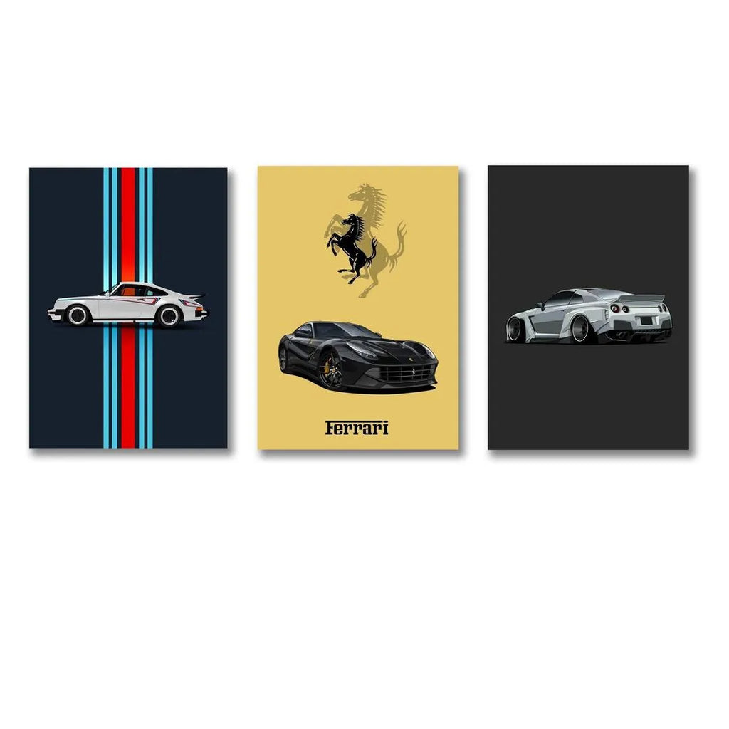 Cars Design Wall Art & Paintings